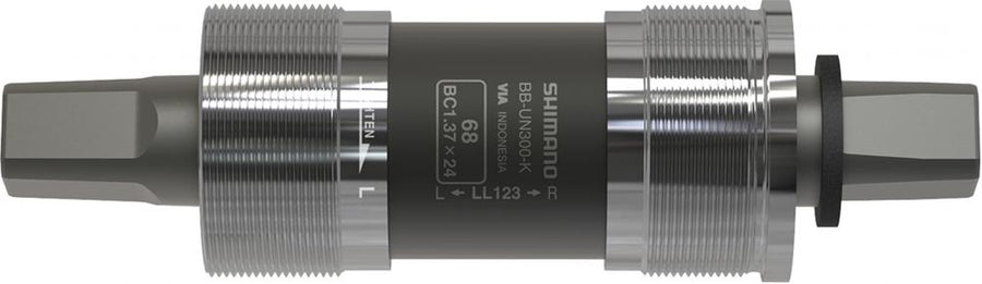 SHIMANO Innenlager UN300 68/127,5mm BSA - zuverlässiges Vierkant-Tretlager für wartungsarmen Antrieb