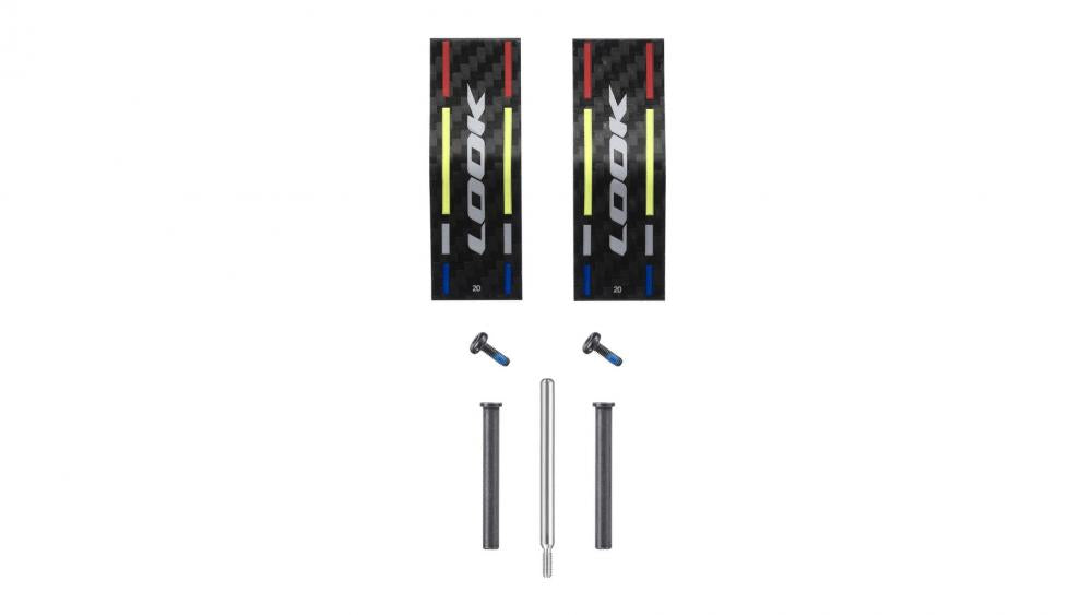 Look Keo Blade 20 Nm Kit - Carbonfeder Pedalblatt für Rennradpedale, hohe Auslösehärte, optimale Kraftübertragung