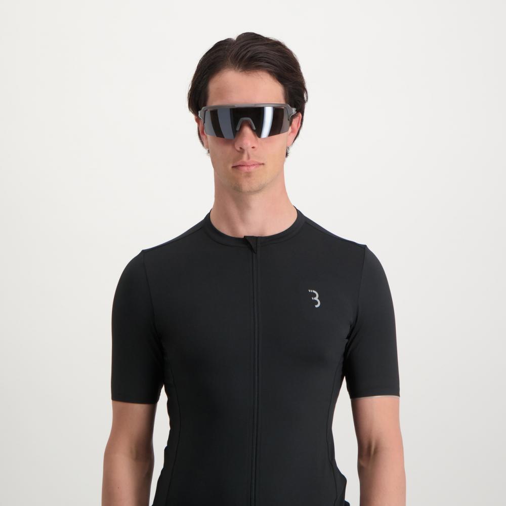 BBB Cycling BBB Sportbrille Fuse PC MLC Einheitsgröße silber - klare Sicht und Schutz beim Raßahren