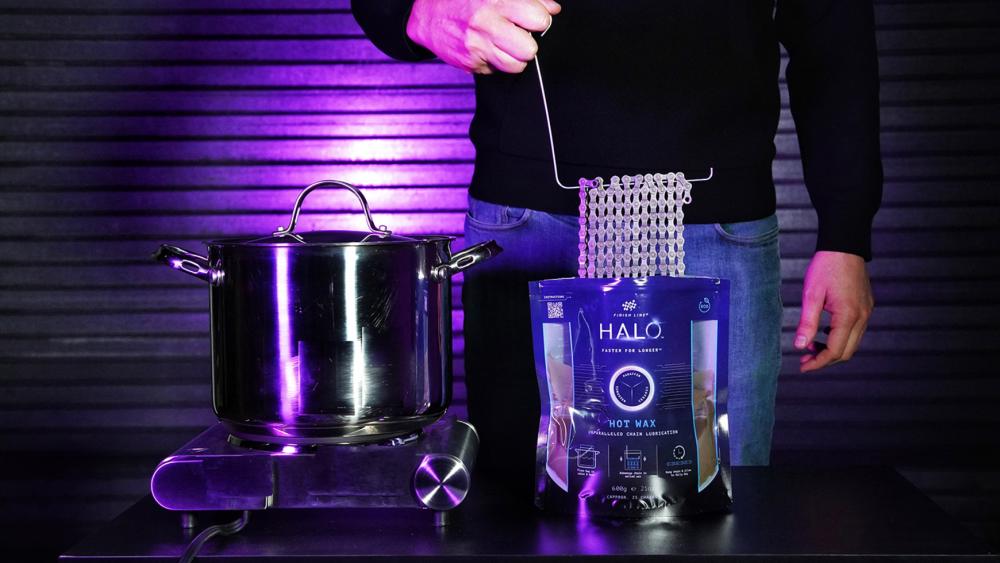 Finish Line HALO Hot Wax Lube 600g + Boil Bag