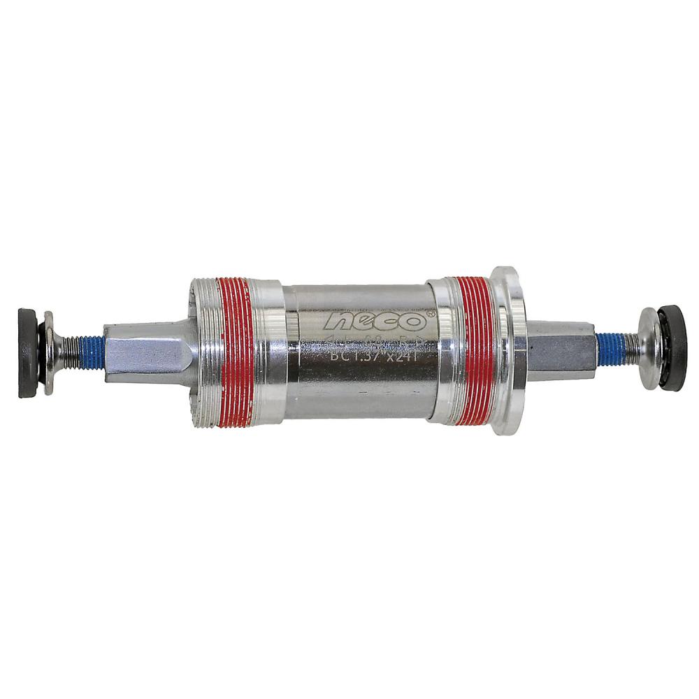 NECO Innenlager 131,5mm BSA 68mm Alu-Schalen Vierkant JIS CrMo-Achse, gedichtet