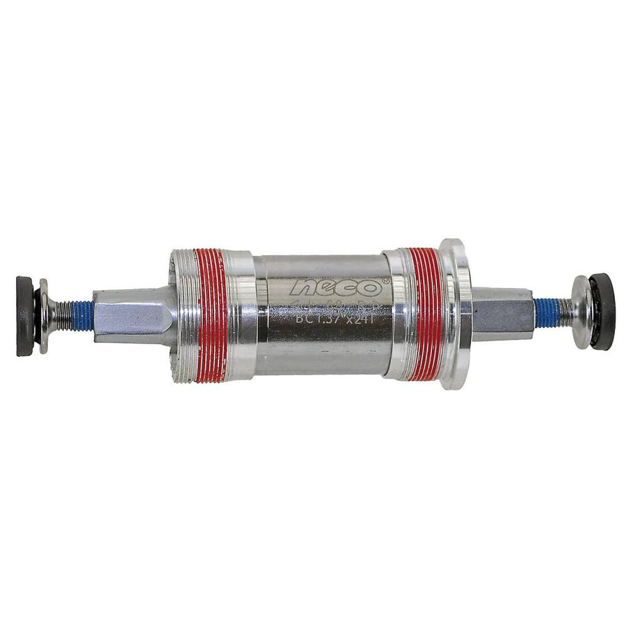 NECO Innenlager 131,5mm BSA 68mm Alu-Schalen Vierkant JIS CrMo-Achse, gedichtet