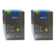 Schwalbe 2x Schlauch AV21F (54/75-584) 27,5 Zoll