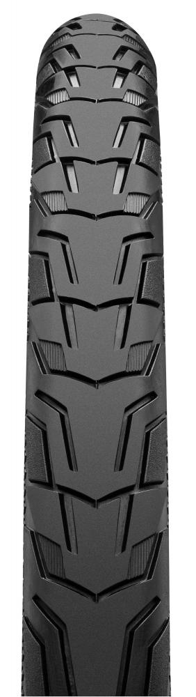 Continental Ride City 28x1.60" (42-622) Drahtreifen, schwarz/weiß, Reflex, E-25, mit EXTRA PunctureBelt