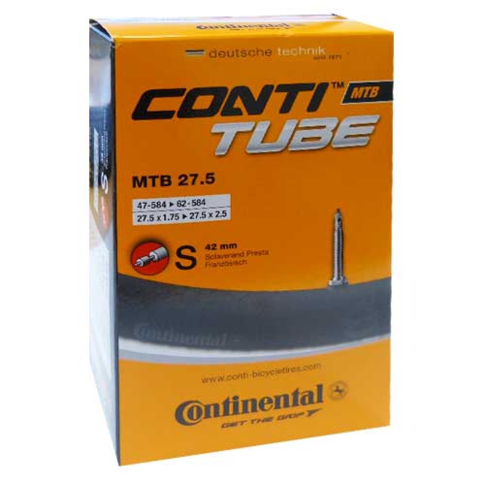 2x Reifen Continental Conti Double Fighter III 27.5x2.00 + 2 x Schlauch Continental SV 42mm