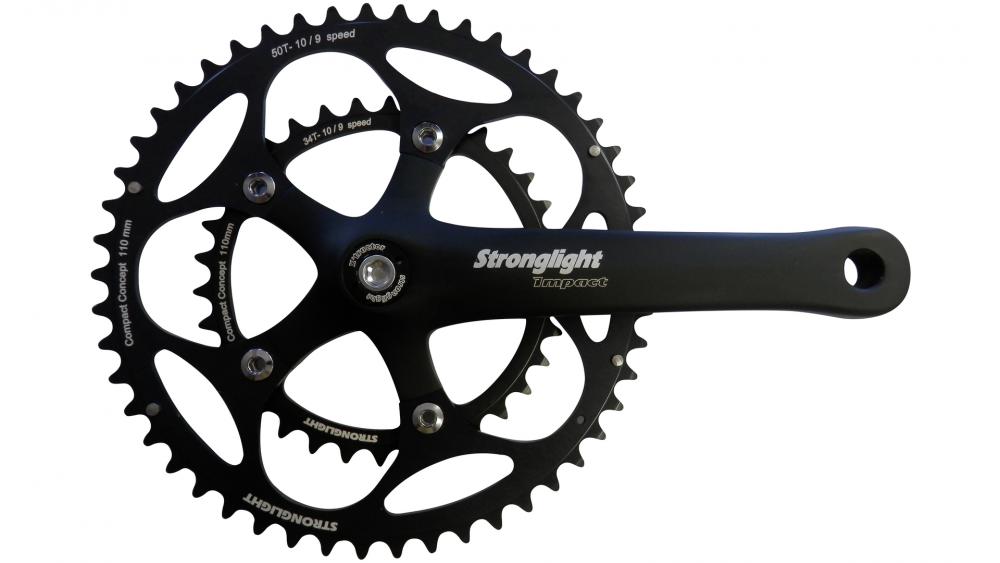 Stronglight Impact Compact Kurbelgarnitur 50/34 - 175 mm