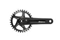 Race Face Turbine Kurbel, 170mm, 136mm, 30mm, blau - leichte Performance-Kurbel