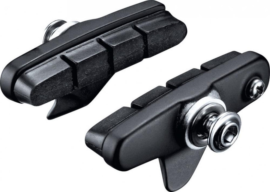 SHIMANO R55C4 105 Cartridge Bremsschuhe BR-R7000 für Alufelgen, schwarz.