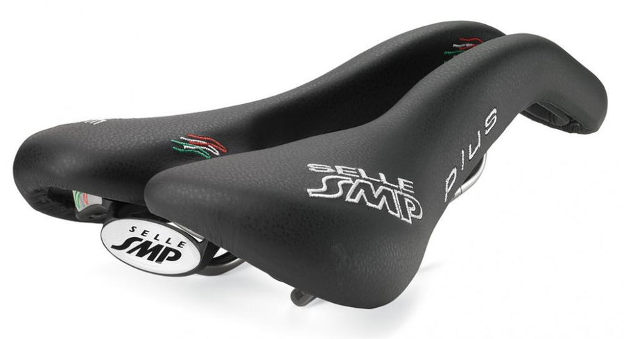 Selle SMP Sattel Plus schwarz Herren 279x159mm, ergonomischer Fahrradsattel für hohen Komfort.