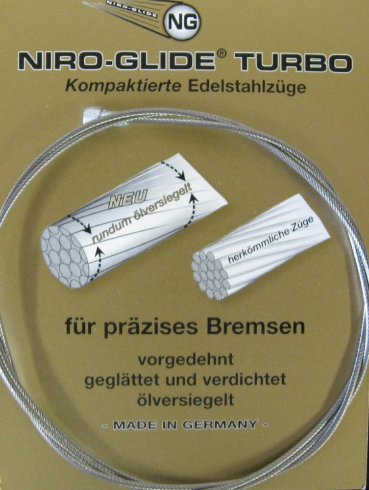 Fasi Bremsinnenzug-Edelstahl mit Quernippel 1800mm Ø1,1mm einzelverpackt