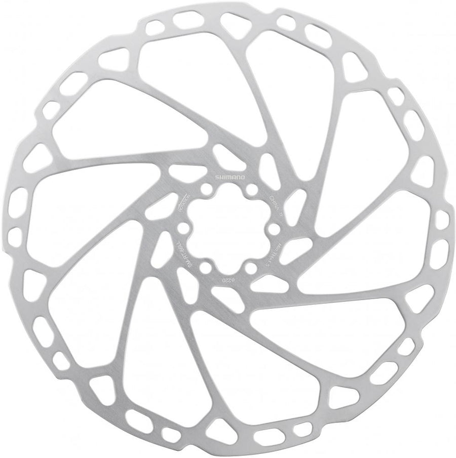 SHIMANO Bremsscheibe SM-RT66L 203mm 6-Loch - Hochwertige MTB Bremsscheibe - Scheibenbremse
