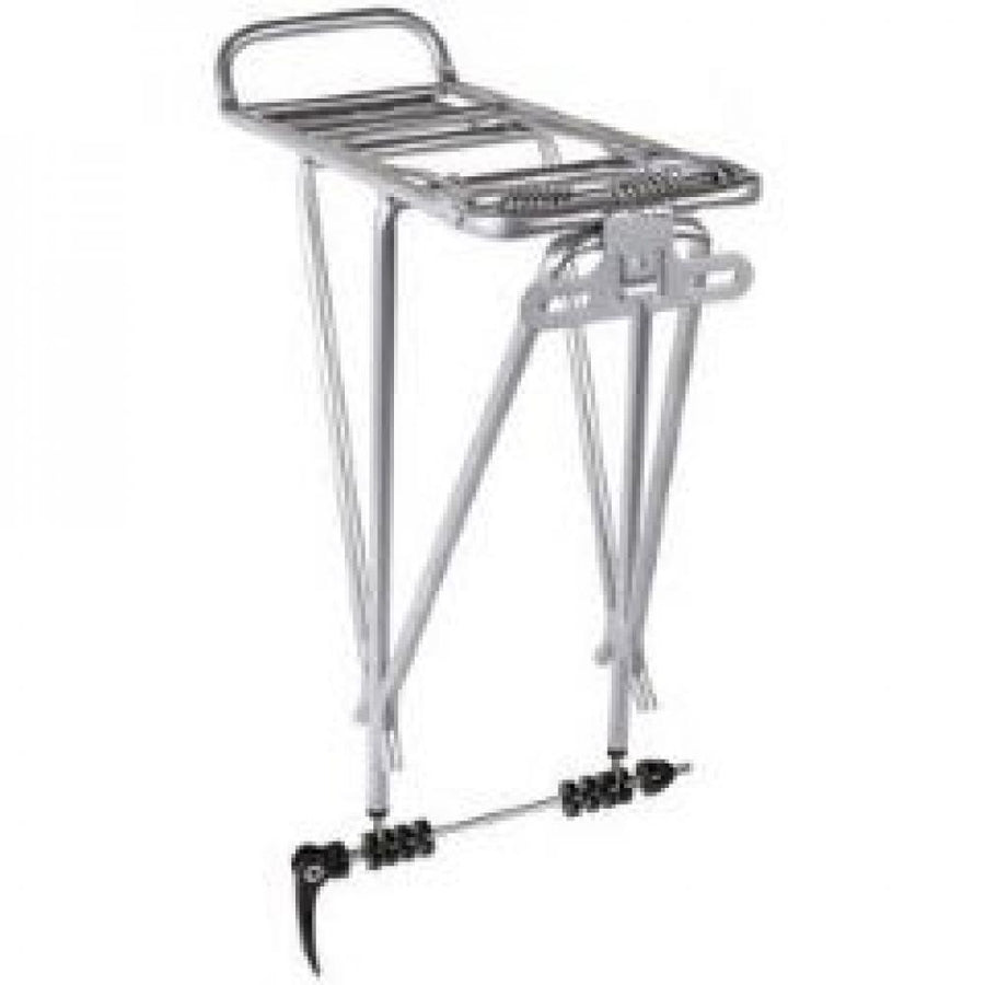 M-WAVE Racky Axle Schnellspanner stabile Befestigung für Gepäckträger am Fahrrad