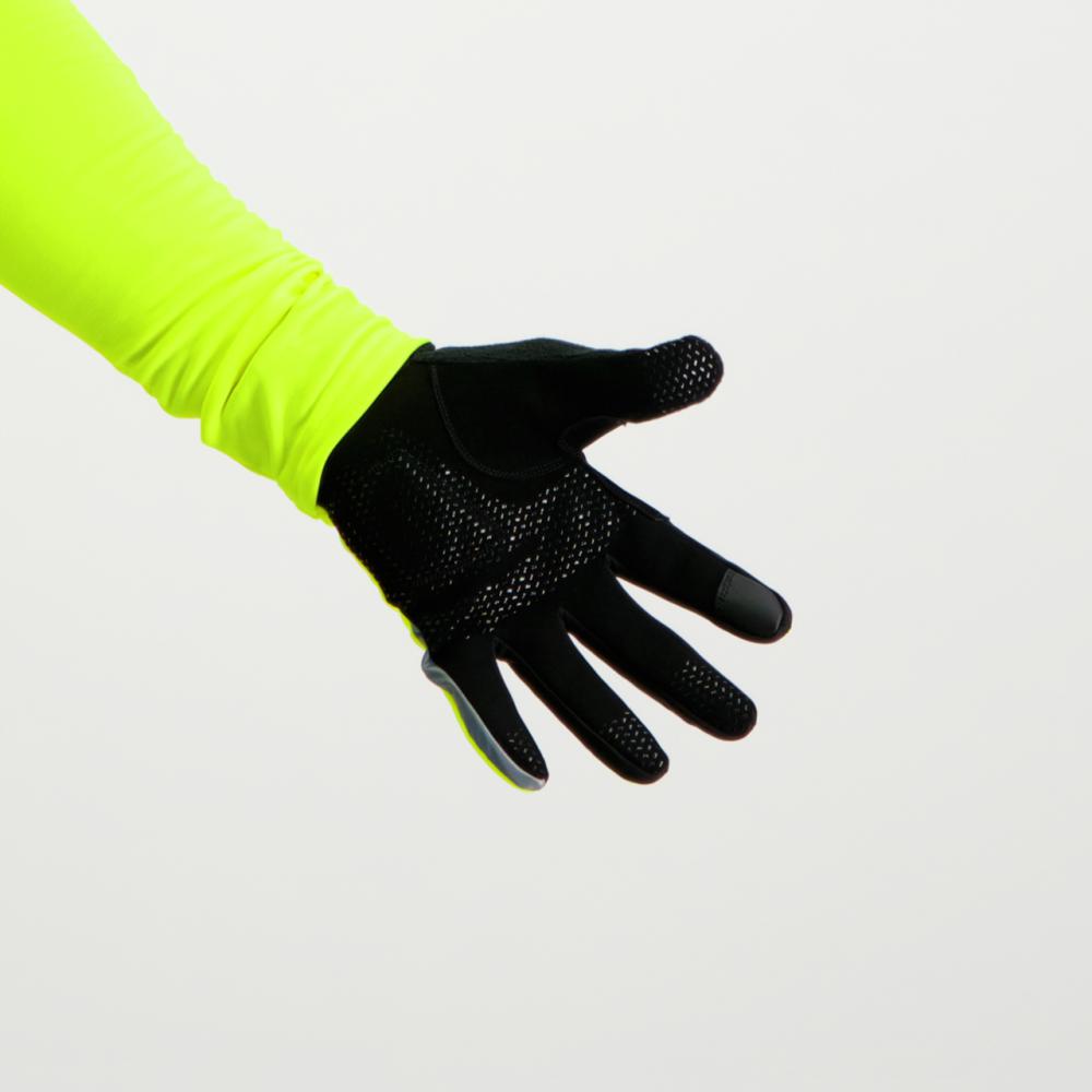 BBB Cycling winterhandschuhe ControlZone XS neon - warme Performance-Handschuhe für kalte Touren