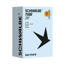 Schwalbe SCHLAUCH DV17 VM 28 Zoll (28/47-622)/635 40mm 28 - zuverlässiger Fahrradschlauch mit Dunlopventil