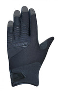 CHIBA Blade - Radhandschuhe L schwarz/schwarz, atmungsaktiv mit Ulnar-Nerve Protection