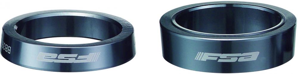 FSA Lagerschalen und Adapter BB386Evo/PF30/BB86/BBright 68 mm - zeitgemäße Lösung für BB-Umrüstung