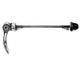 Novatec Schnellspanner Aluminium 100 mm für Vorderrad - 40 g, Schwarz