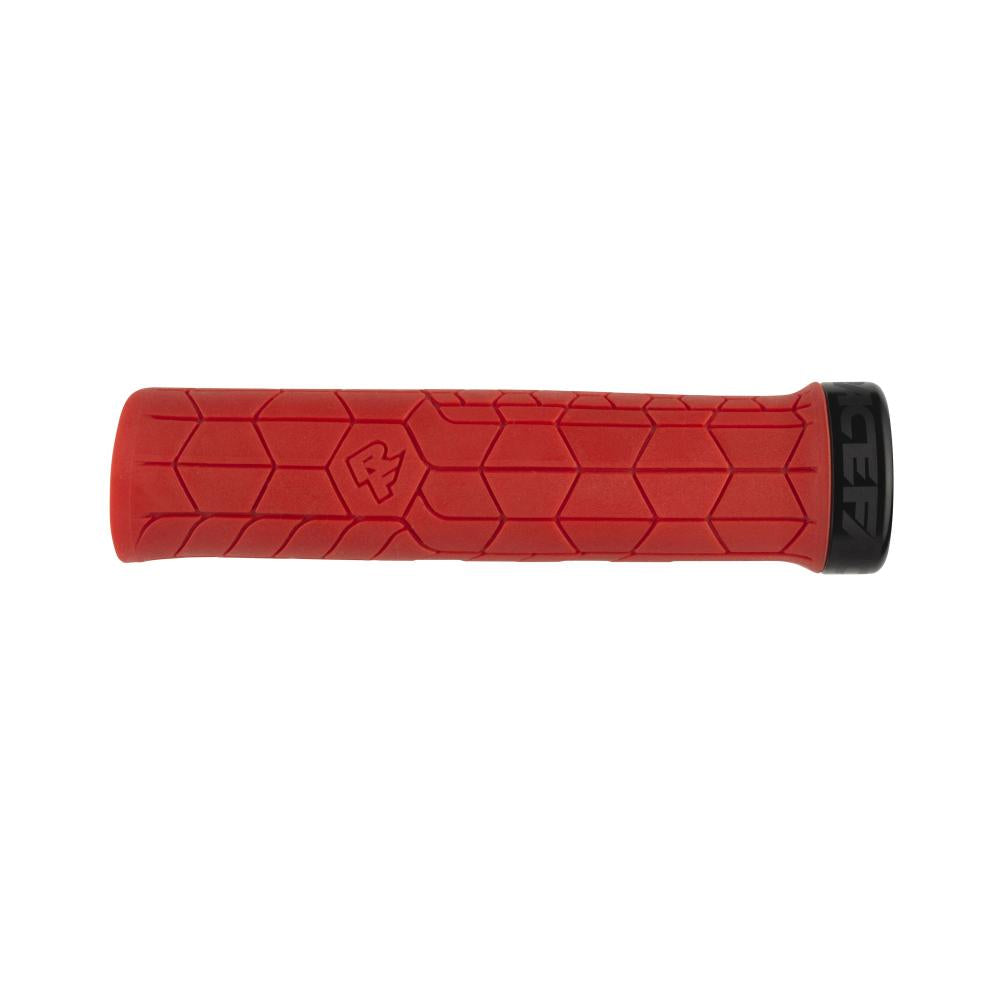 Race Face Getta Grip Lock-On Griff, 30mm, rot/schwarz - sicherer Halt und Kontrolle