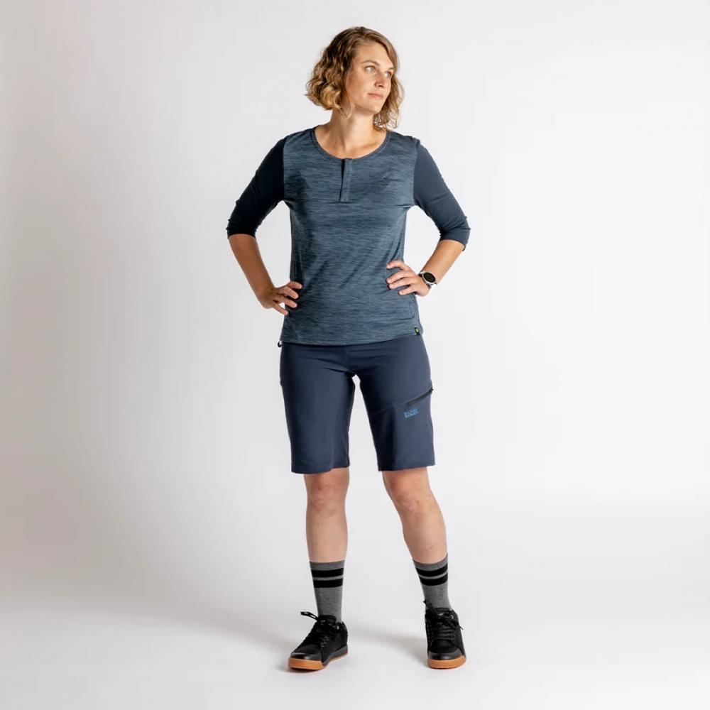 IXS Sports Division iXS Carve Hip-Hugger Women Shorts 40 Marine - aktuelle MTB Ausführung