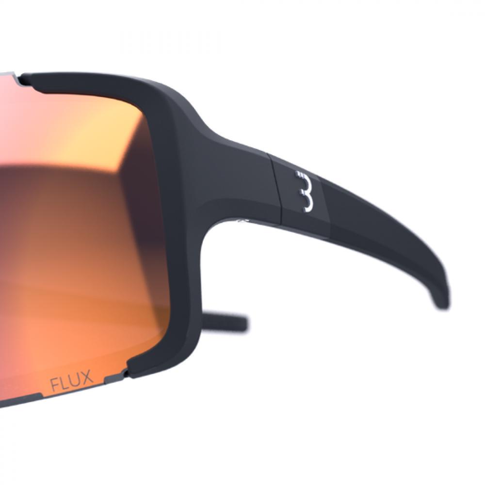 BBB Cycling Sportbrille Chester FLUX RED matt Einheitsgröße matt - zeitgemäße Lösung für klare Sicht