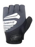 CHIBA Air Plus Reflex - Radhandschuhe XL dunkelgrau, gepolstert & reflektierend