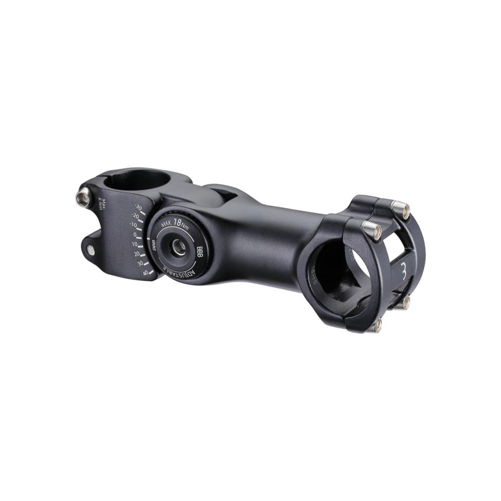 BBB Cycling BBB Vorbau einstellbar HighSix 31.8 31 schwarz - komfortable Lenkeranpassung