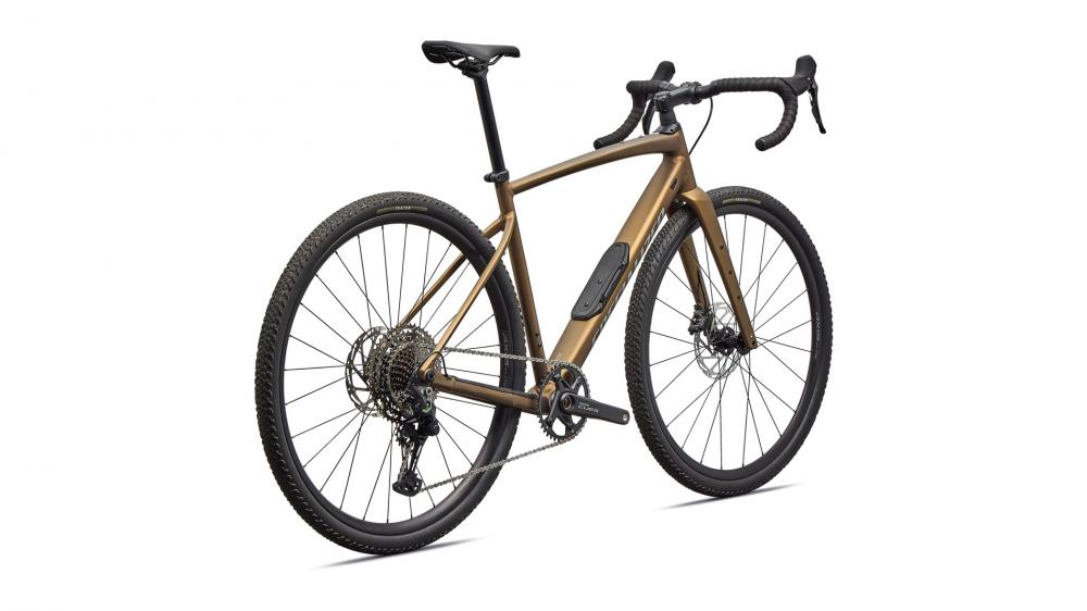 Specialized Diverge E5 Sport Gravelbike 2024 - Burnt Gold Metallic/Shadow Silver - Rahmengröße 52cm