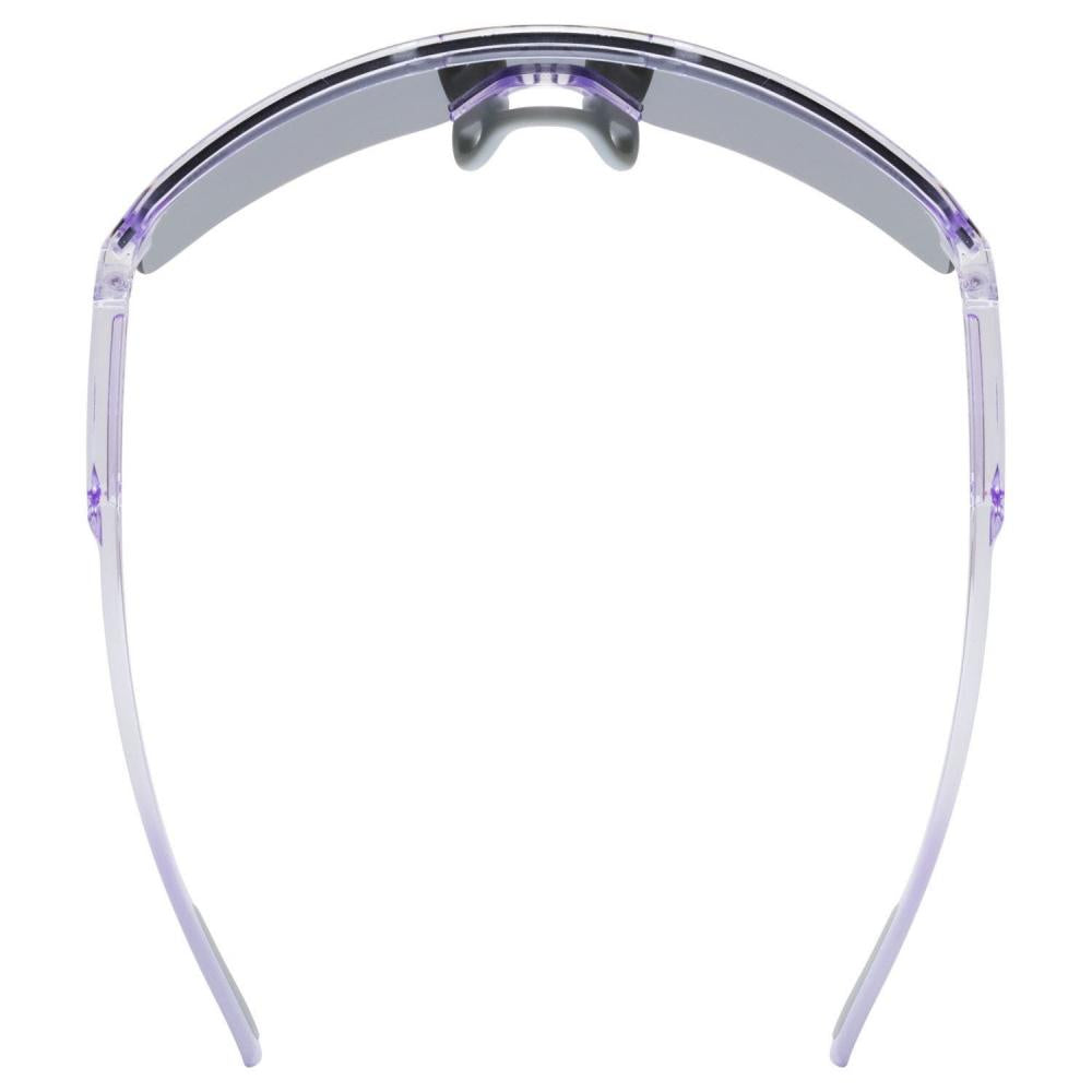uvex Dyrt Clear - Mirror Red Sportbrille, Einheitsgröße