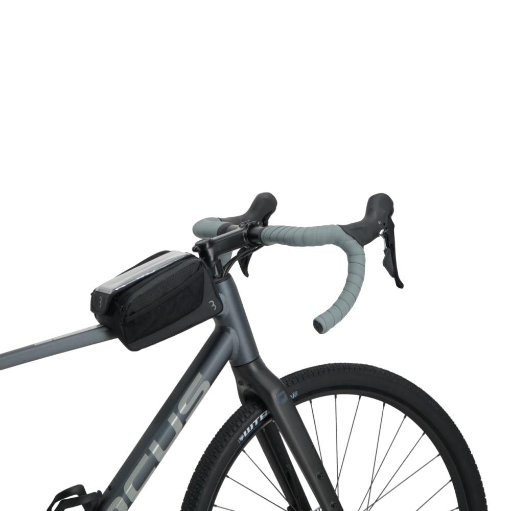 BBB Cycling Rahmentasche TopTank X 20x6x11 cm schwarz - 1,5L Stauraum am Oberrohr