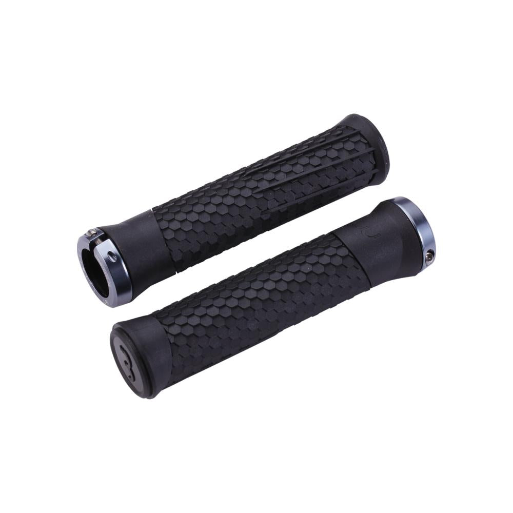BBB Cycling BBB Griffe Python 142mm schwarz - ergonomische Fahrradgriffe für mehr Kontrolle