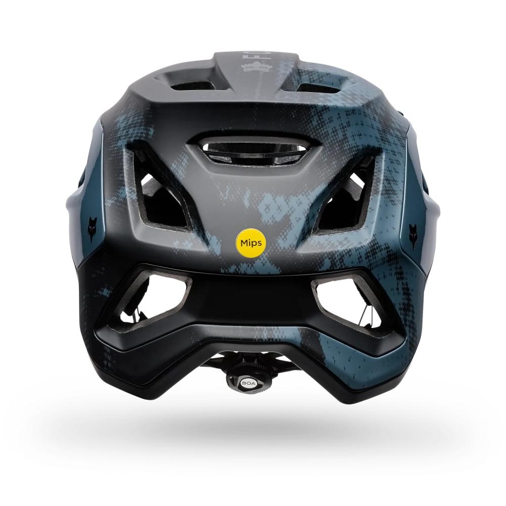 FOX Speedframe Pro Sense MTB-Helm in Galaxy Blau. Mit Mips, BOA Fit System und FIDLOCK, 5 Sterne Virginia Tech.