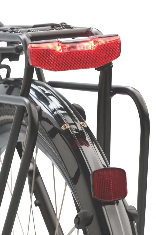 AXA Rücklicht Blueline E6-12 V E-Bike 12 Blue - ultraflaches Rücklicht für hohe Sichtbarkeit