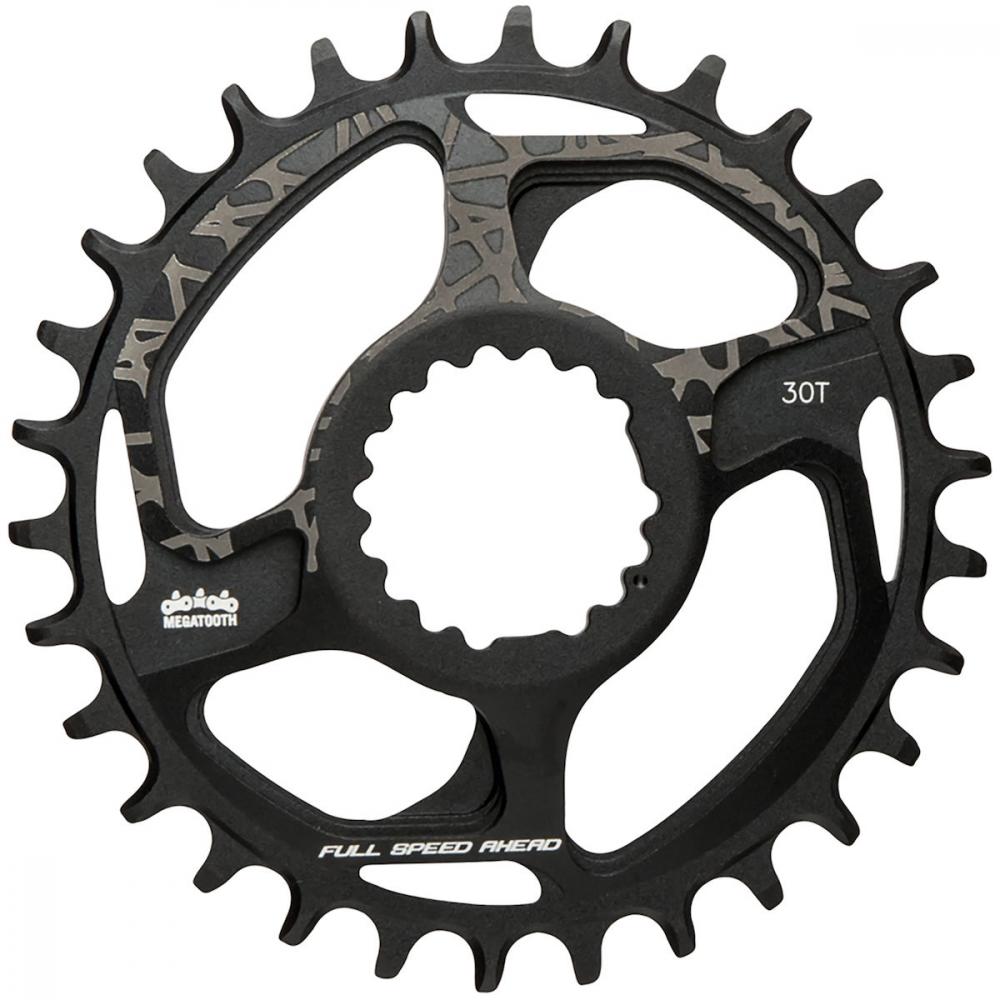 FSA Kettenblatt MTB SL-K Modular Megatooth 36 T Schwarz - sicherer Kettenhalt für 1x-Antriebe