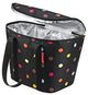 KLICKfix Thermo-Tasche für Lenkerkorb dots 34x26x25 cm