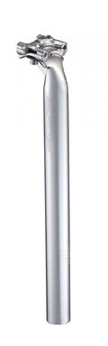 Hochglanz silberne Ritchey Classic 2-bolt Sattelstütze, 30.9x350mm, 25mm Offset, für 7x7mm Streben.
