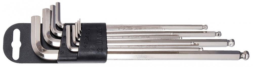 Unior Sechskantstiftschlüsselset lang rot,Kunststoffclip,1,5-10mm,220/3SLPH-US