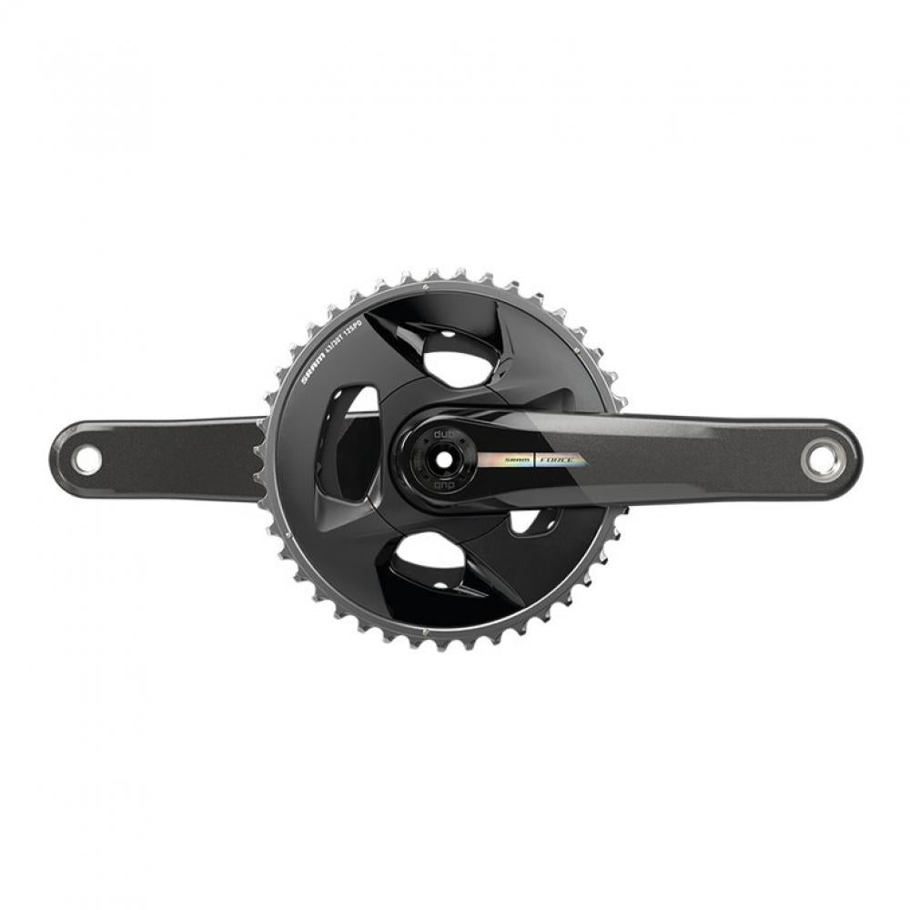 SRAM Force AXS Wide Kurbelgarnitur 2x12 175 mm 43-30T - maximale Schaltperformance