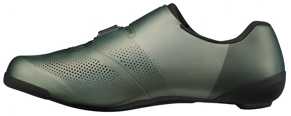 SHIMANO Fahrradschuhe RC703 SPD-SL Straßenradschuhe Größe 43, Grün