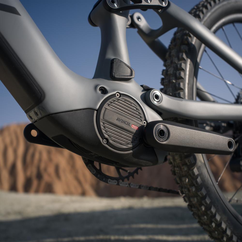 Amflow PR Carbon Pro E-MTB 800 Wh - Größe L, Basaltgrau