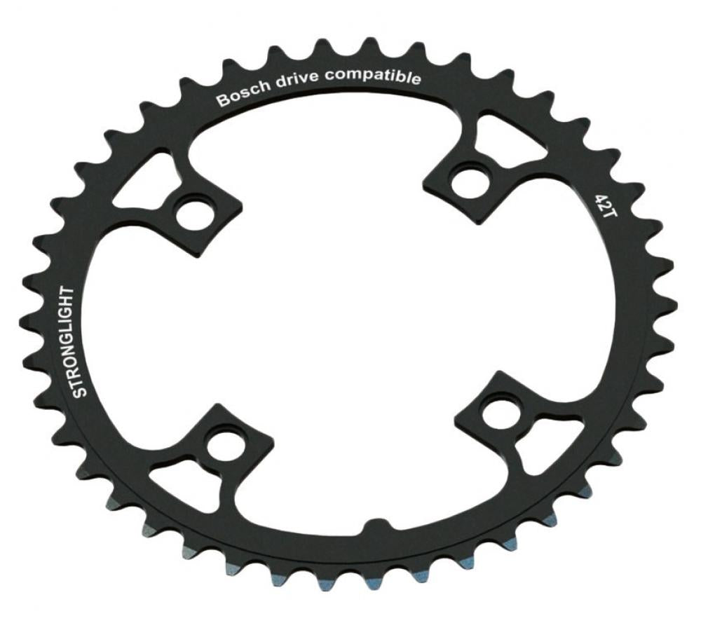 Stronglight Kettenblatt E-Bike BoschGen1 36 Zähne schwarz Lochkreis 104mm