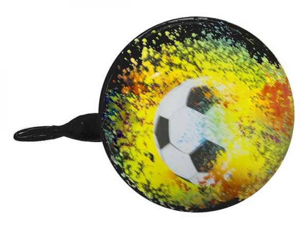 BB Klostermann beBell Klingel Fußball schwarz