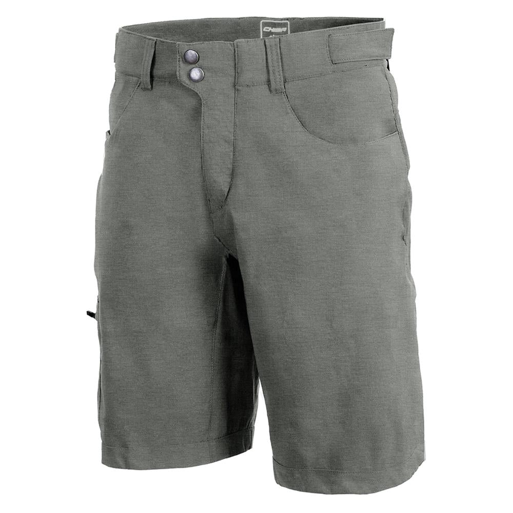 CHIBA Baggy Pants mit Innenhose Men - Radhose 3XL anthrazit/schwarz, gepolstert