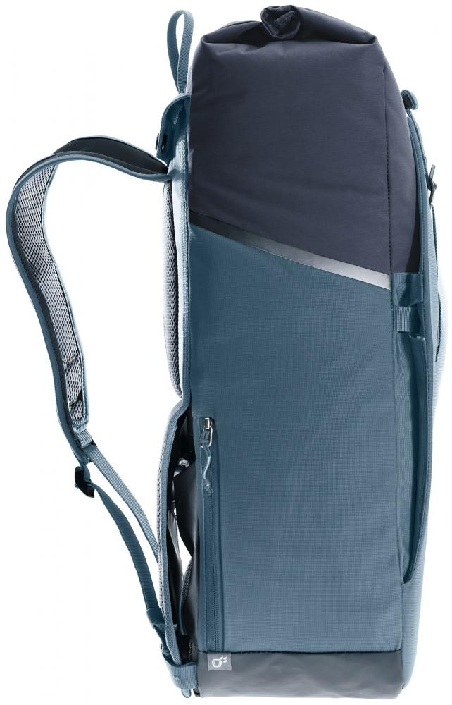 Deuter Xberg 25 Fahrradrucksack Rot - 2in1 Klappmechanismus & Hinterradtasche
