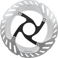 SHIMANO RT-CL800 160mm Center Lock Bremsscheibe silber/schwarz, ICE TECHNOLOGIES FREEZA, mit Magnetverschlussring.