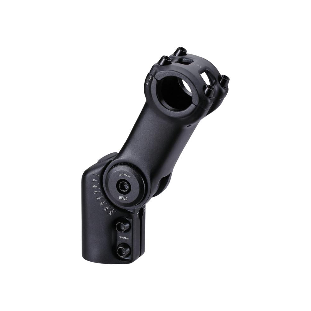 BBB Vorbau einstellbar HighFix 25.4 80mm schwarz