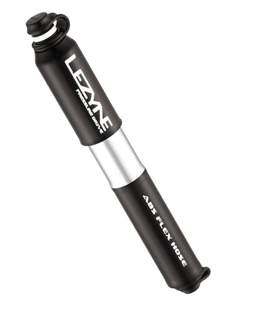 Lezyne Minipumpe High-End CNC Pressure Drive AV/SV 120psi/8bar Gr. S schwarz