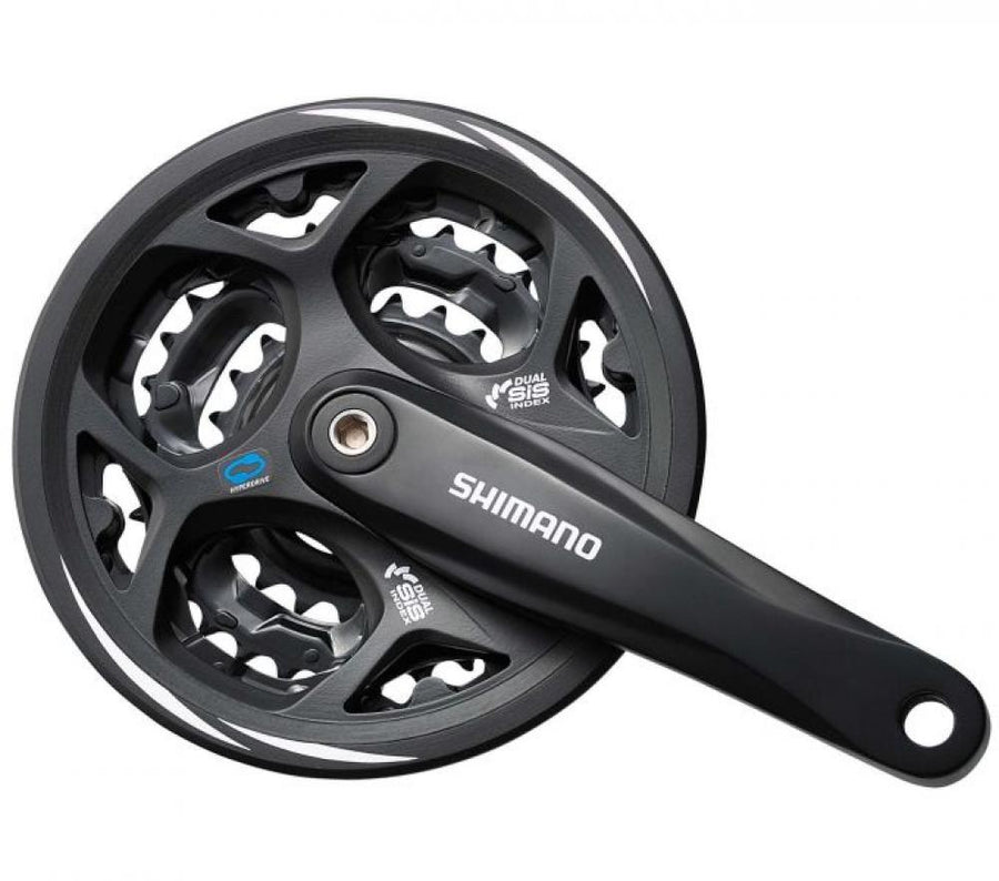 SHIMANO Kurbelgarnitur ALTUS FC-M311 7/8-fach 170 mm 48-38-28 Zähne - für Kettenschaltungen