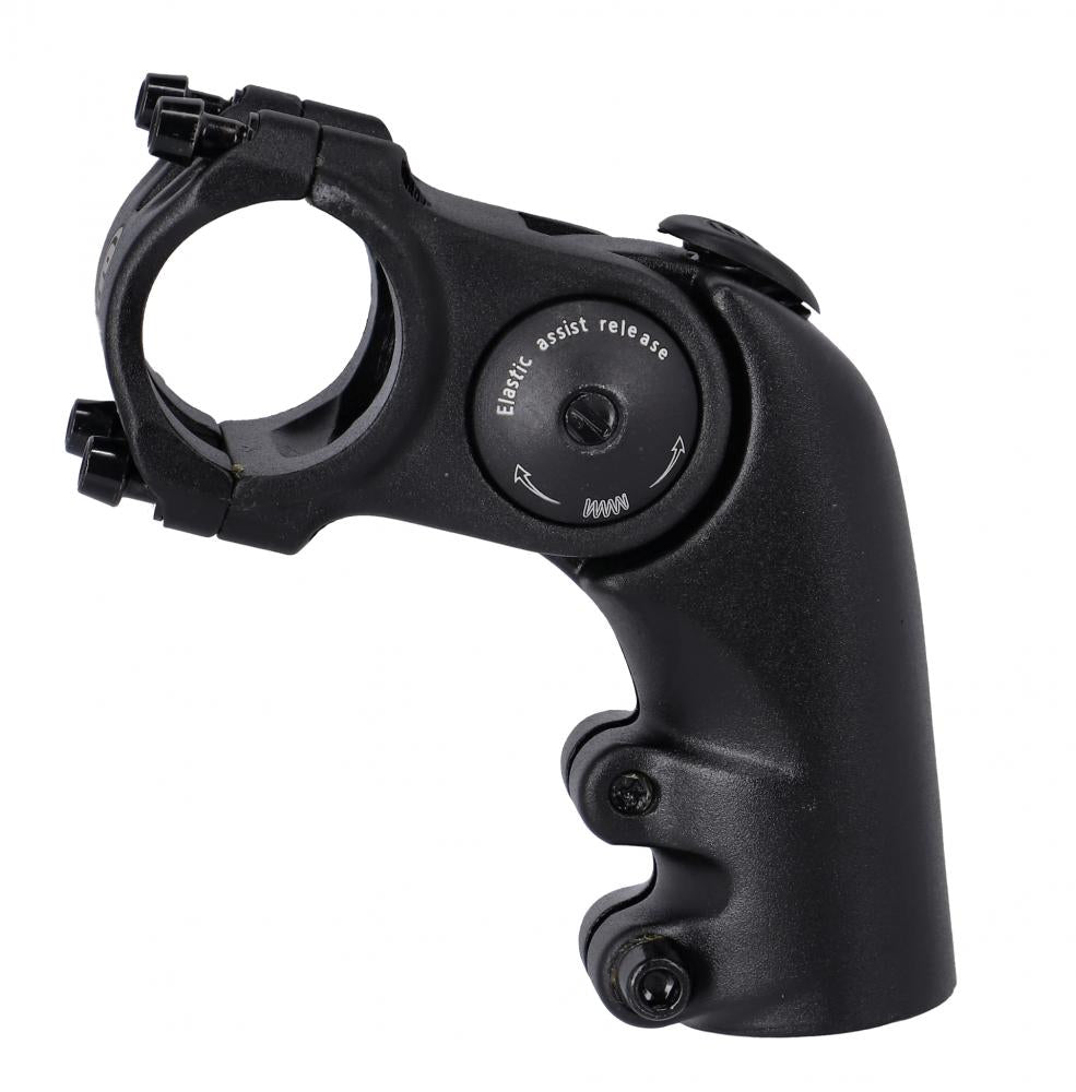 Ergotec Vorbau Octopus 50 Ahead, winkelverstellbar 0-60°, 60 mm, 31,8 mm Lenkerklemmung, schwarz, Safety Level 4.