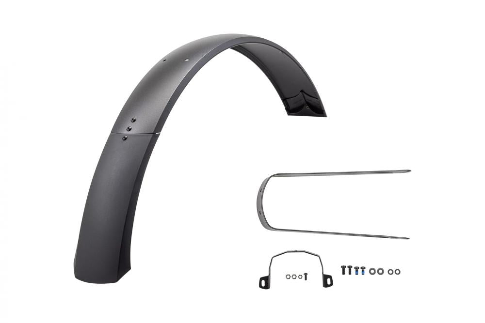 PORTO Fahrrad Schutzblech vorne 24 Zoll - Aluminium Frontfender 78mm breit - Fahrradschutzhülle