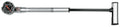 SKS Pumpe USP Profi-Dämpferpumpe aus Aluminium mit Präzisionsmanometer - T-Griff Druckablassschraube bis 22 bar für Auto-/Schraderventile
